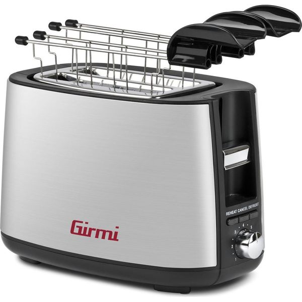Girmi TP54 2 Fetta/E 750 W Acciaio Inossidabile-image
