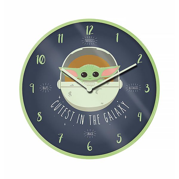 Star Wars Il Mandaloriano Wanduhr Più Carino Della Galassia-image