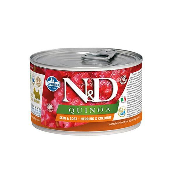 Farmina N&D Dog Quinoa Aringa In Scatola E Cocco Per Cani 140 G-image