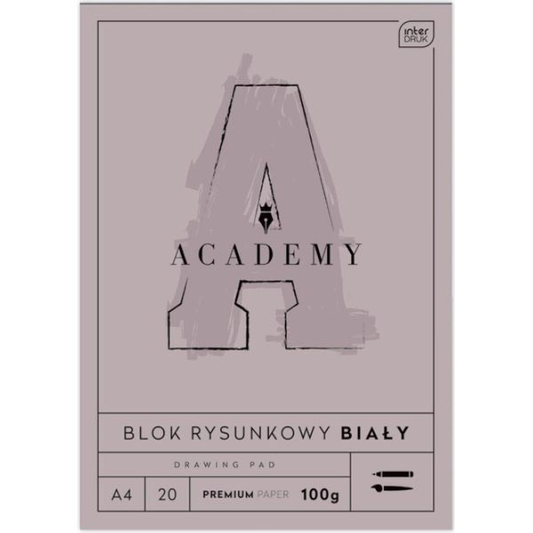 Interdruk Blocco Da Disegno A4 20 K 100G Accademia Interdruk-image