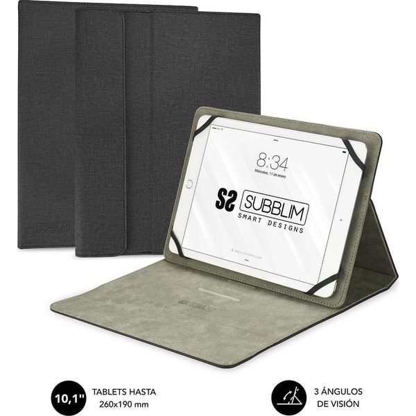 Subblim Funda Tablet Smart Stand Custodia Per Tablet 10.1" Nero"-image