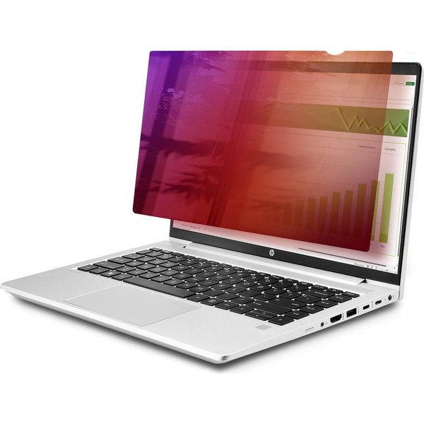 Startech.Com Schermo Privacy Per Laptop Da 15,6 Pollici 16:9 Oro, Filtro Reversibile Con Maggiore Privacy, Filtro Di Sicurezza Per Computer, Protezione/Schermo Rimovibile, +/- 30 Gradi-image