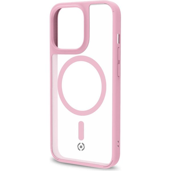 Celly Magmatt Custodia Per Cellulare 17 Cm (6.7") Cover Rosa, Trasparente"-image