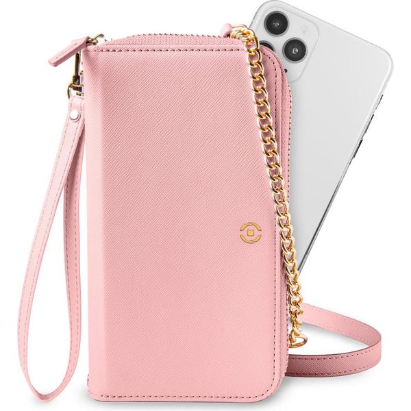 Celly Venere Custodia Per Cellulare 16,5 Cm (6.5") Custodia A Borsellino Rosa"-image