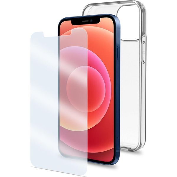 Celly COVGLASSAB1005 Cover Protettiva Per Cellulare 17 Cm (6,7") Cover Trasparente"-image