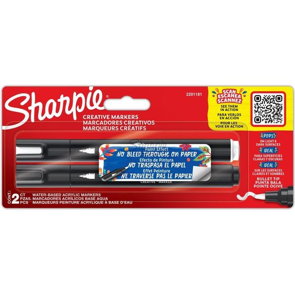 Sharpie Creative Marker Penne A Vernice Acrilica - 2 Pz.-image