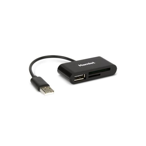 Hamlet XZR101UA Lettore Di Schede Usb 2.0 Nero-image