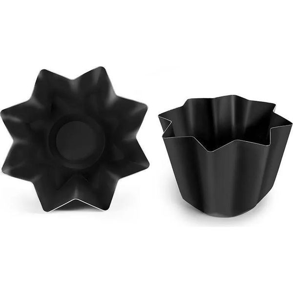 Ibili Pandoro 1Kg Teglia Da Forno Nero Nero Taglia Unica-image