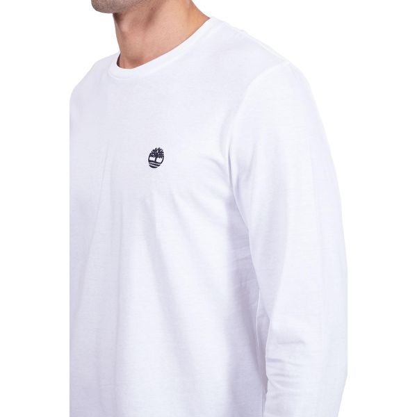 Timberland - T-Shirt Uomo Basic Con Polsini E Logo - Taglia L-image