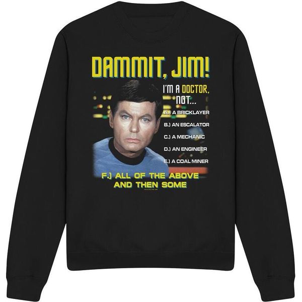 Star Trek - Felpa "All Of The Above"" Per Uomini/Donne Unisex TV11999 (L) (Nero)"-image