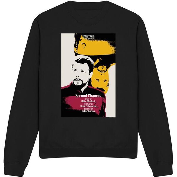 Star Trek - "The Next Generation Stagione 6 Episodio 24"" Felpa Per Bambini/Ragazzi Unisex TV11969 (Xxl) (Schwarz)"-image