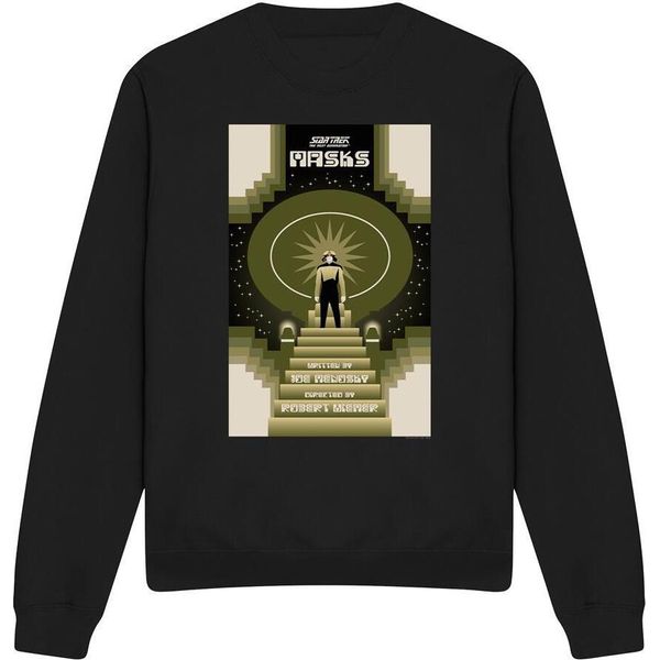 Star Trek - "The Next Generation Stagione 7 Episodio 17"" Felpa FüR Herren/Damen Unisex TV12009 (M) (Schwarz)"-image