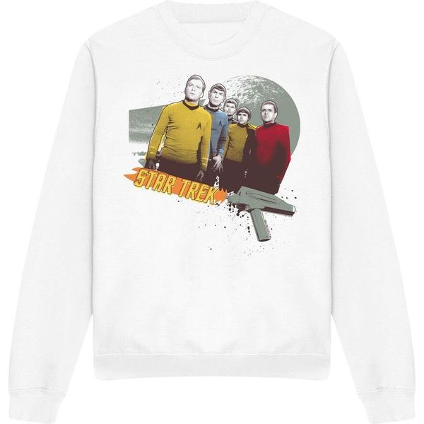 Star Trek - Felpa "Strange New Worlds"" Per Uomo/Donna Unisex TV12212 (L) (Bianco)"-image