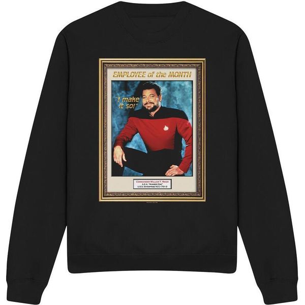 Star Trek - Felpa "Employee Of The Month"" Per Uomo/Donna Unisex TV12256 (L) (Nero)"-image