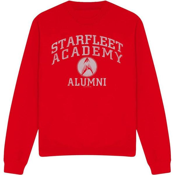 Star Trek - Felpa "Alumni"" Per Uomo/Donna Unisex TV12366 (L) (Rosso)"-image