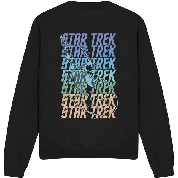 Star Trek - Felpa "Enterprise"" Per Uomo/Donna Unisex TV12404 (Xl) (Nero)"-image