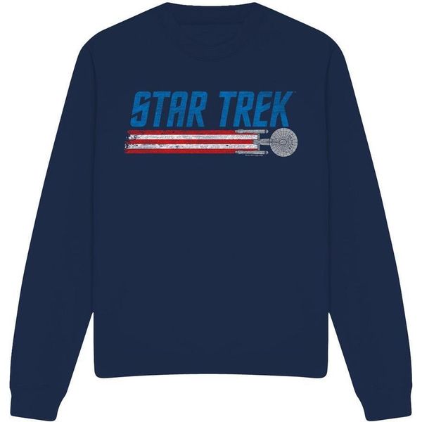 Star Trek - Felpa "Enterprise"" Per Uomini/Donne Unisex TV12074 (Xl) (Blu Navy)"-image