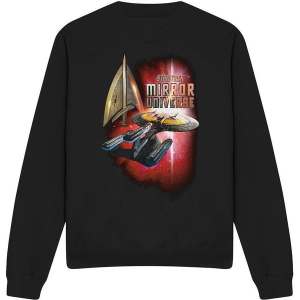 Star Trek - Felpa "Mirror Enterprise"" Per Uomini/Donne Unisex TV12035 (M) (Nero)"-image