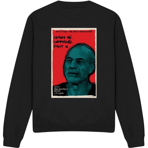 Star Trek - "The Next Generation Stagione 6 Episodio 11"" Felpa Per Bambini/Ragazzi Unisex TV11942 (Xl) (Schwarz)"-image