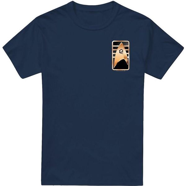 Star Trek: Discovery - Maglietta "Cadet"" Da Uomo TV5609 (S) (Blu Navy)"-image