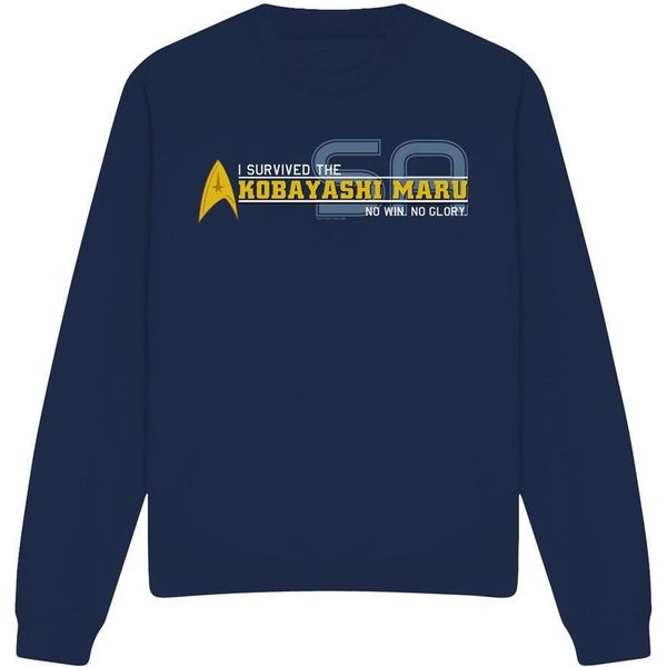 Star Trek - Felpa "I Survived"" Per Bambini/Ragazzi Unisex TV12348 (M) (Marineblau)"-image