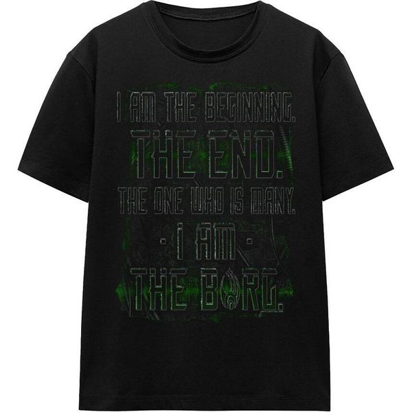 Star Trek - Maglietta "Io, Borg"" Per Uomo/Donna Unisex TV16169 (L) (Nero)"-image