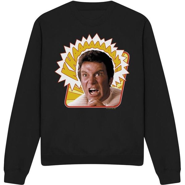 Star Trek - Felpa "Khaaaaaan"" Per Uomini/Donne Unisex TV12063 (Xl) (Nero)"-image
