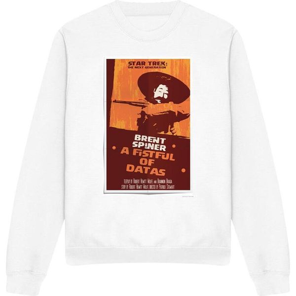 Star Trek - "The Next Generation Stagione 6 Episodio 8"" Felpa Per Bambini/Ragazzi Unisex TV11937 (Xl) (Weiß)"-image