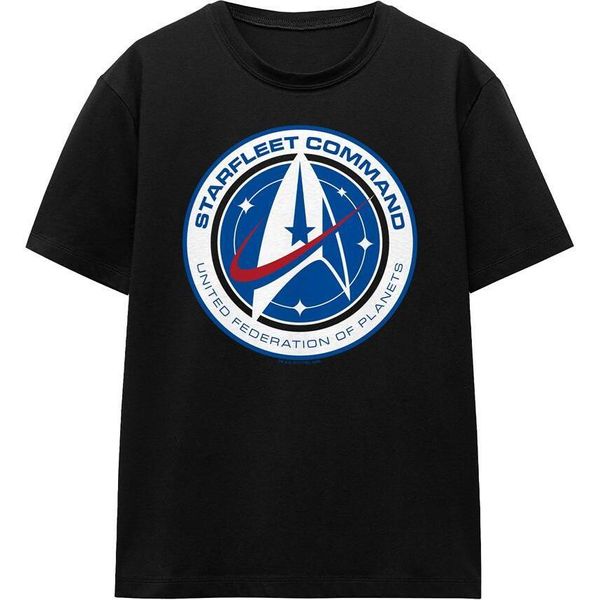 Star Trek: Discovery - Maglietta "Starfleet Command"" Per Uomo/Donna Unisex TV16127 (S) (Nero)"-image