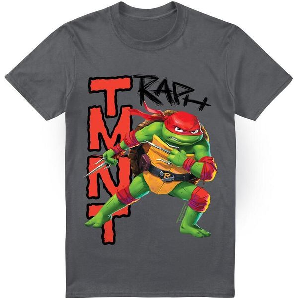 Teenage Mutant Ninja Turtles - Maglietta "Mutant Mayhem"" Da Uomo TV6399 (Xxl) (Charcoal)"-image