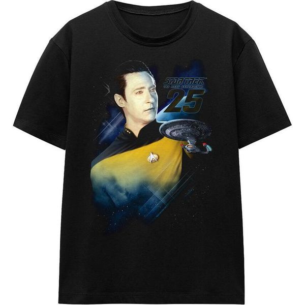 Star Trek - Maglietta "25Th"" Per Uomo/Donna Unisex TV16101 (L) (Nero)"-image