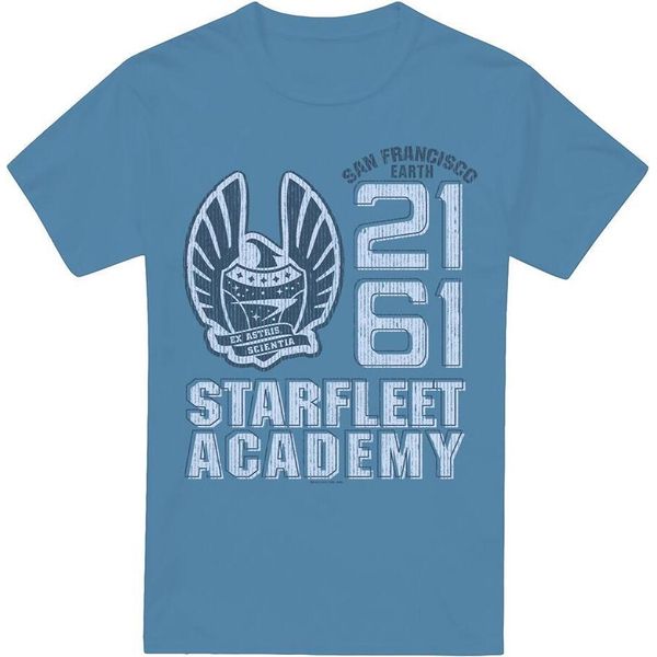 Star Trek - Maglietta "2161"" Da Uomo TV5945 (Xxl) (Blu Carolina)"-image