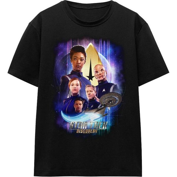 Star Trek: Discovery - Maglietta "Discovery's Finest"" Per Bambini/Ragazzi Unisex TV16121 (Xl) (Schwarz)"-image