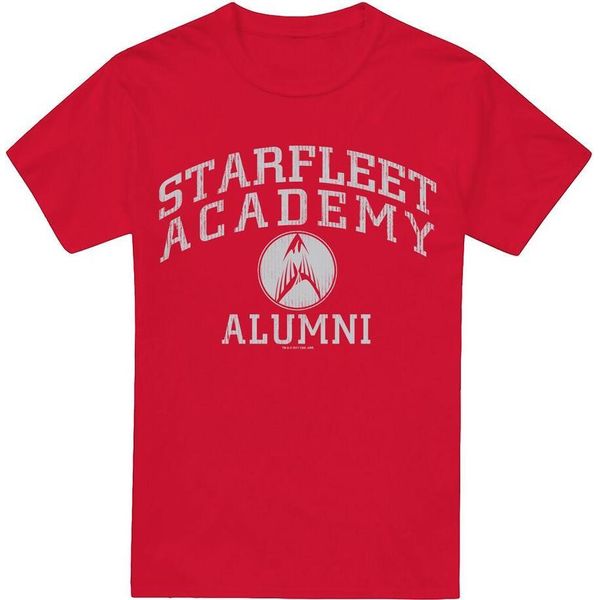 Star Trek - Maglietta "Alumni"" Da Uomo TV5947 (3XL) (Rosso)"-image