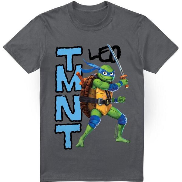 Teenage Mutant Ninja Turtles - Maglietta "Mutant Mayhem"" Da Uomo TV6393 (3XL) (Charcoal)"-image