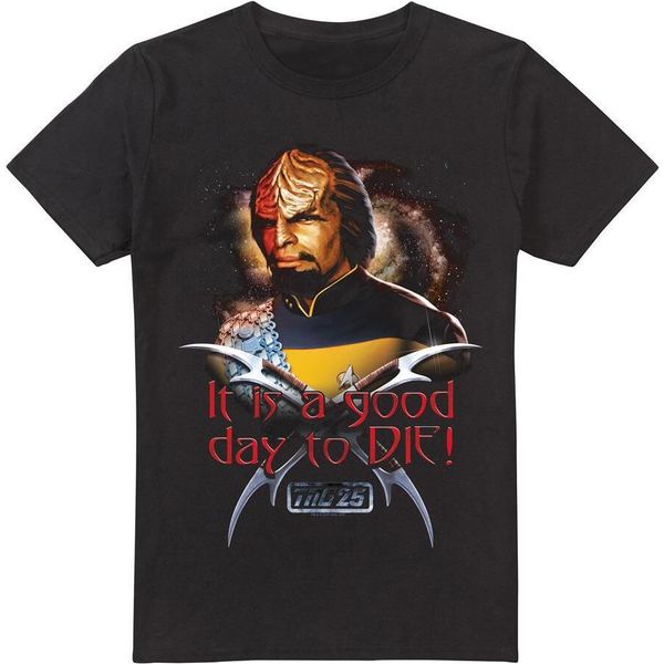 Star Trek - Maglietta "Good Day To Die"" Da Uomo TV13472 (L) (Nero)"-image