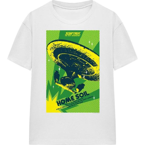 Star Trek - Maglietta "The Next Generation Stagione 1 Episodio 18"" Per Uomo/Donna Unisex TV16306 (Xl) (Bianco)"-image