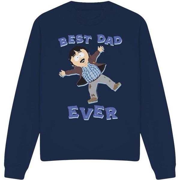 South Park - Felpa "Best Dad Ever"" Per Uomo/Donna Unisex - Festa Del Papà TV13259 (Xl) (Blu Navy)"-image