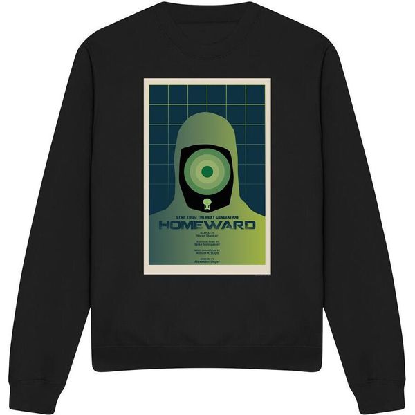 Star Trek - "The Next Generation Season 7 Episode 13"" Felpa FüR Herren/Damen Unisex TV12001 (S) (Schwarz)"-image