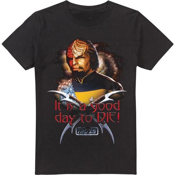 Star Trek - Maglietta "Good Day To Die"" Da Uomo TV13472 (3XL) (Nero)"-image