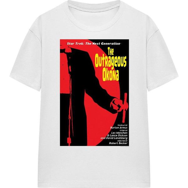 Maglietta Star Trek - "The Next Generation Stagione 2 Episodio 4"" Per Uomo/Donna Unisex TV16372 (Xl) (Bianco)"-image
