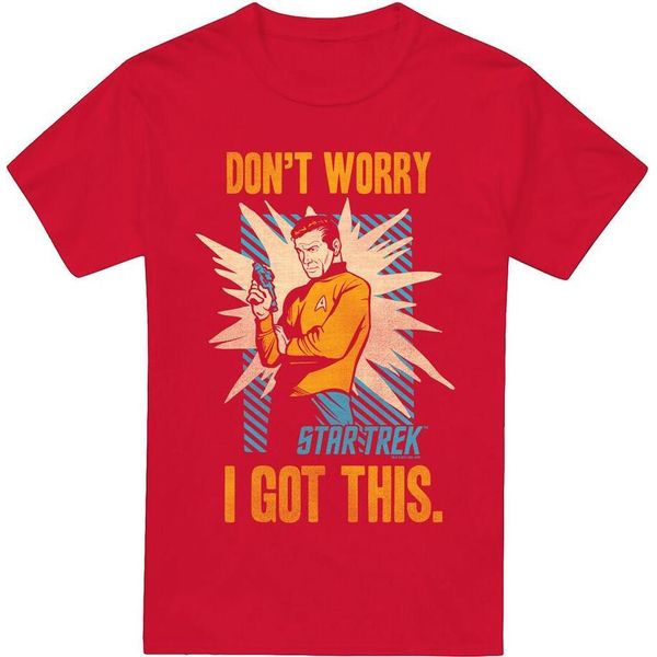 Star Trek - Maglietta "Got This"" Da Uomo TV13612 (L) (Rosso)"-image