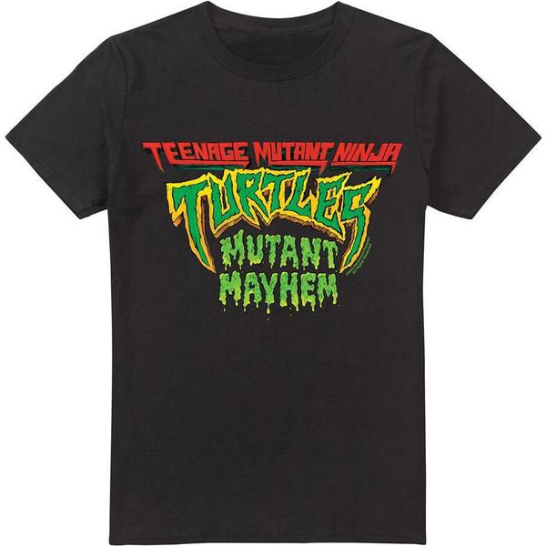 Teenage Mutant Ninja Turtles - Maglietta "Mutant Mayhem"" Da Uomo TV6394 (Xl) (Nero)"-image