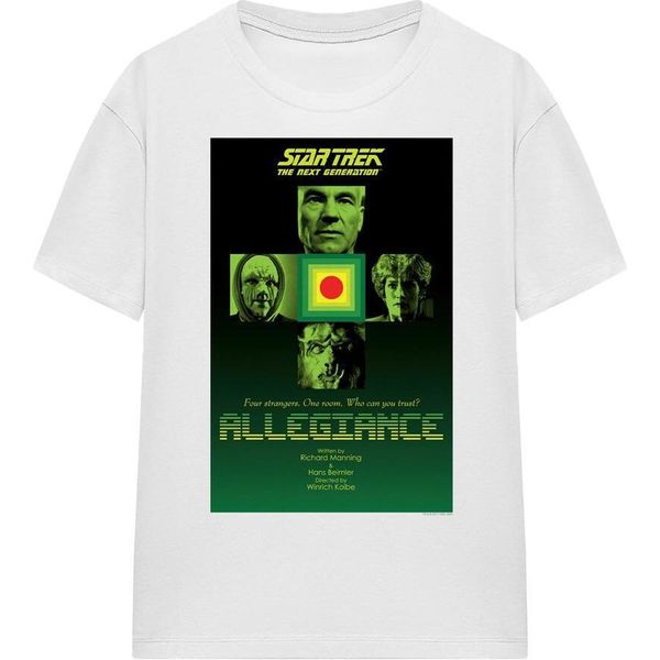 Star Trek - Maglietta "The Next Generation Stagione 3 Episodio 18"" Per Uomo/Donna Unisex TV16402 (S) (Bianco)"-image