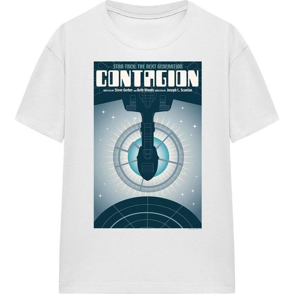 Star Trek - Maglietta "The Next Generation Stagione 2 Episodio 11"" Per Uomo/Donna Unisex TV16344 (L) (Bianco)"-image