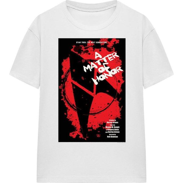 Star Trek - Maglietta "The Next Generation Stagione 2 Episodio 8"" Per Uomo/Donna Unisex TV16380 (Xl) (Bianco)"-image