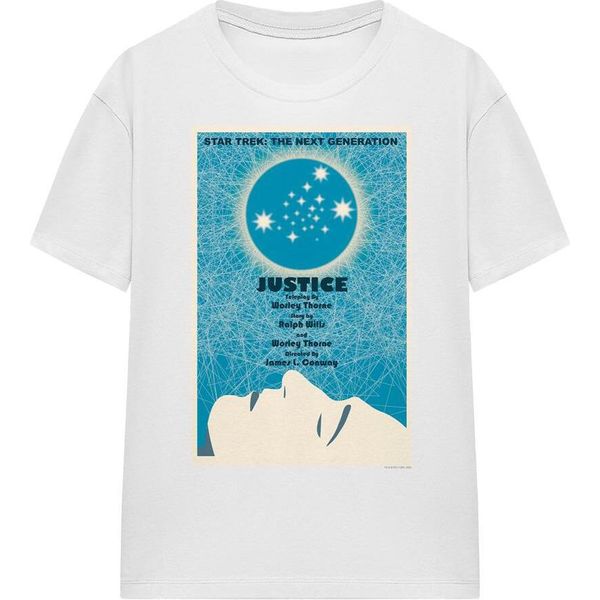 Maglietta Star Trek - "The Next Generation Stagione 1 Episodio 8"" Per Uomo/Donna Unisex TV16336 (Xxl) (Bianco)"-image