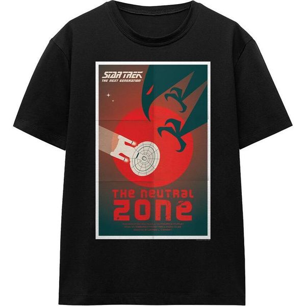 Star Trek - Maglietta "The Next Generation Stagione 1 Episodio 26"" Per Uomo/Donna Unisex TV16323 (M) (Nero)"-image