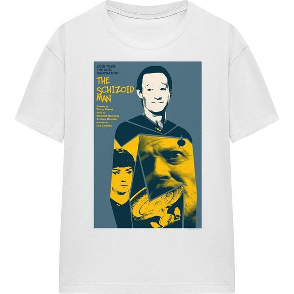Star Trek - Maglietta "The Next Generation Stagione 2 Episodio 6"" Per Uomo/Donna Unisex TV16376 (L) (Bianco)"-image