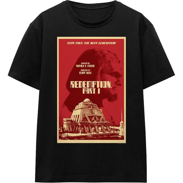 Star Trek - Maglietta "The Next Generation Stagione 4 Episodio 26"" Per Uomo/Donna Unisex TV16471 (M) (Nero)"-image